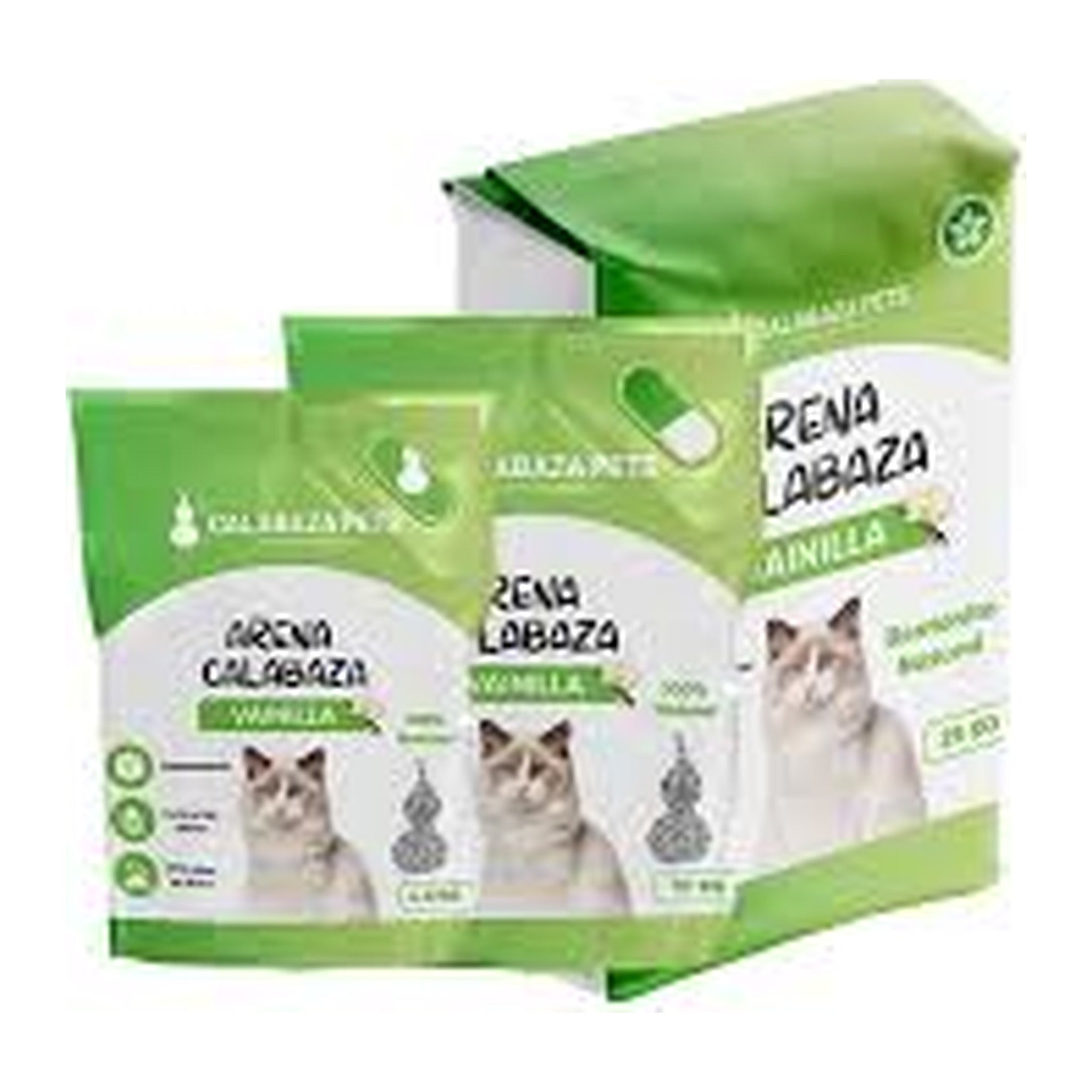 Arena sanitaria Calabaza para gatos, presentación 4.5 kg