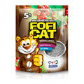 Arena para gatos Foficat aroma café, bolsa de 5 kg