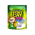 Arena natural Foficat para gatos, bolsa de 10 kg