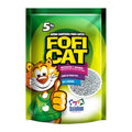 Arena para gatos Foficat edición Navidad, bolsa de 5 kg