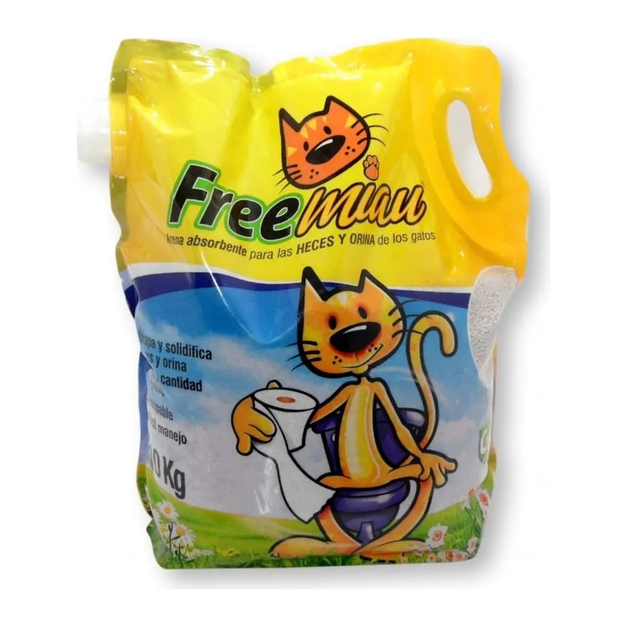 Arena sanitaria Freemiau para gatos, bolsa de 10 kg