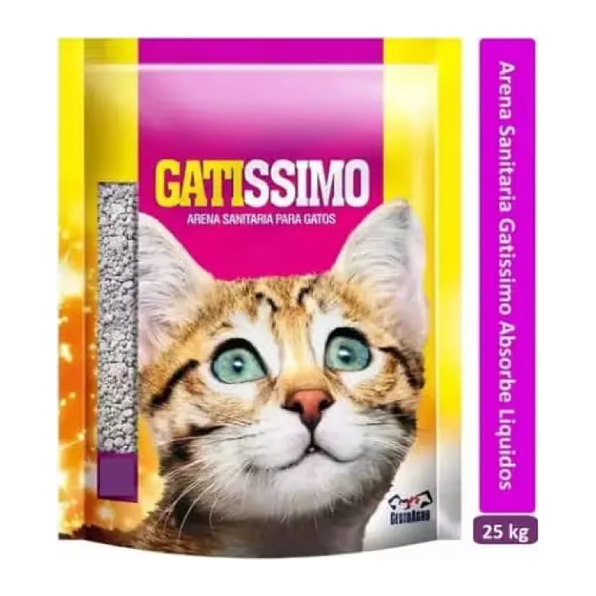 Arena sanitaria Gatissimo para gatos, bolsa de 25 kg