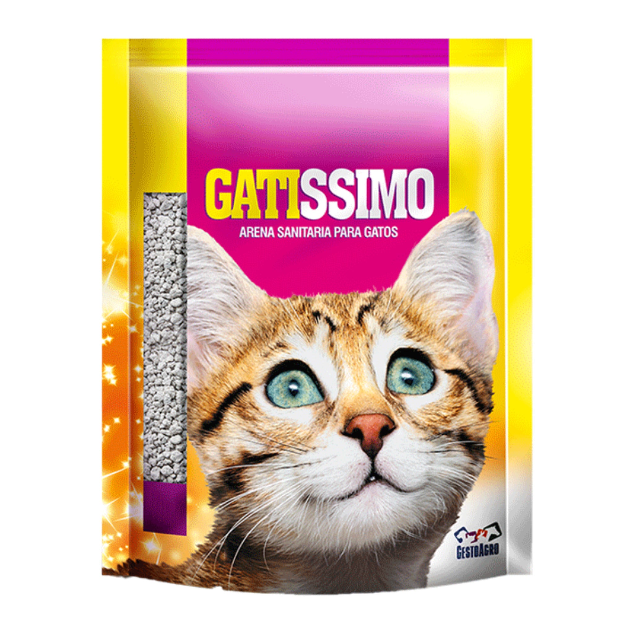 Arena sanitaria Gatissimo para gatos, bolsa de 8 kg