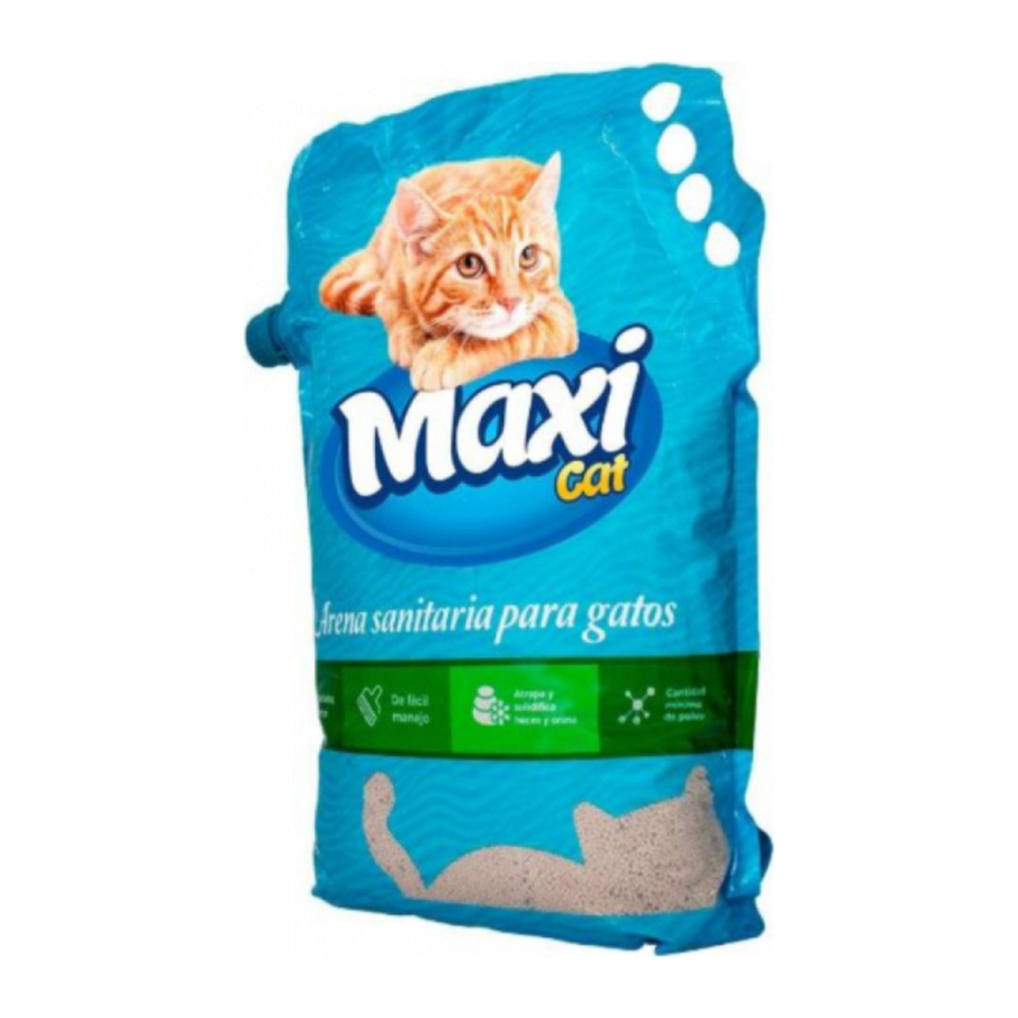 Arena Maxicat aroma café para gatos, presentación 4.5 kg