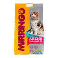 Arena sanitaria Mirringo para gatos, bolsa de 10 kg