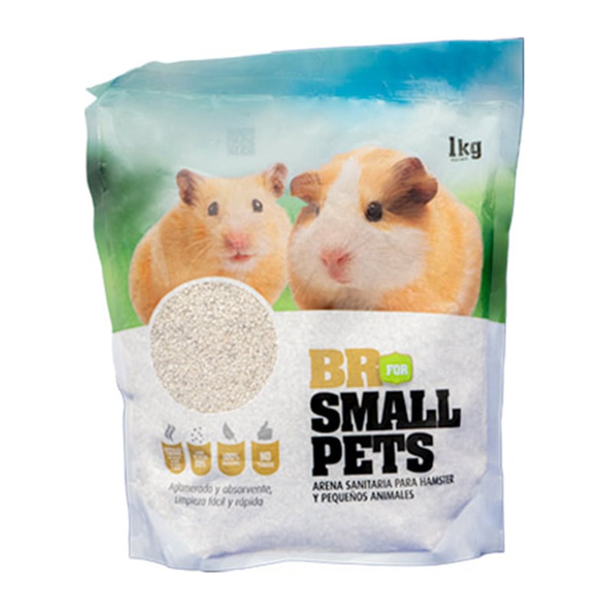 Arena sanitaria BR For Small para gatos, bolsa de 1 kg