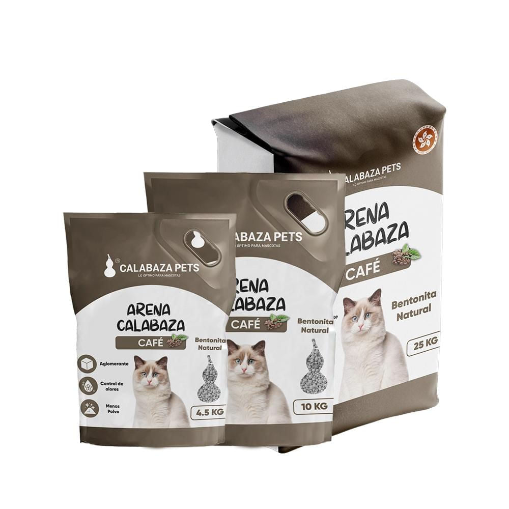 Arena Calabaza Café x 25 Kg